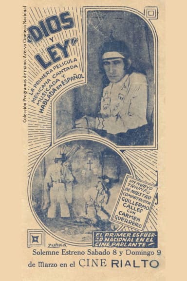Dios y ley poster