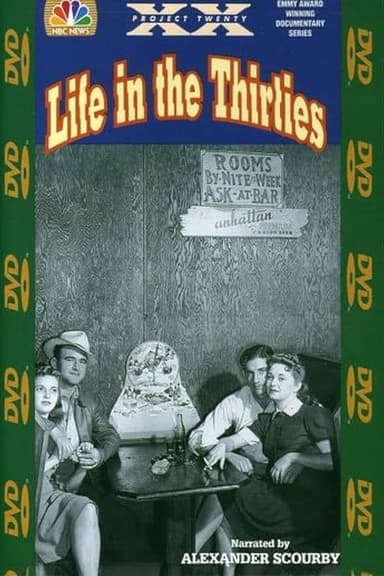Project XX: Life in the Thirties poster