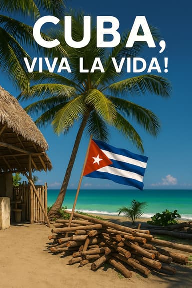 Cuba - Viva la vida! poster