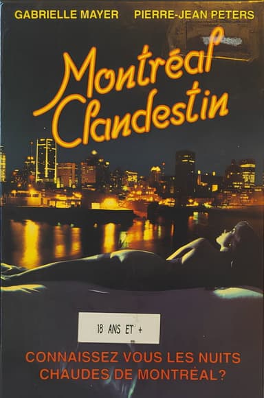 Montréal Clandestin poster