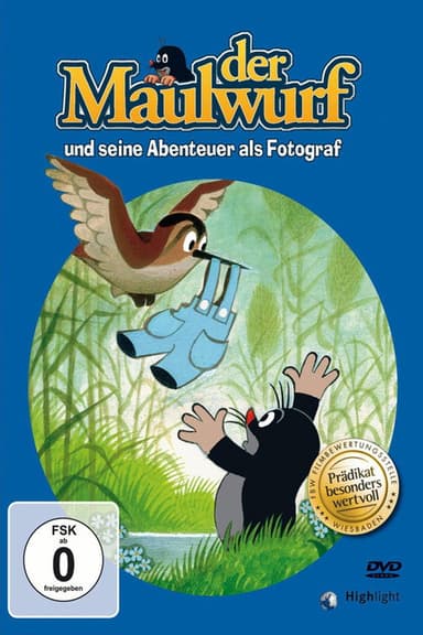 Der Maulwurf und seine Abenteuer als Fotograf poster