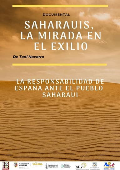 Sahrawis, a glimpse into exile poster