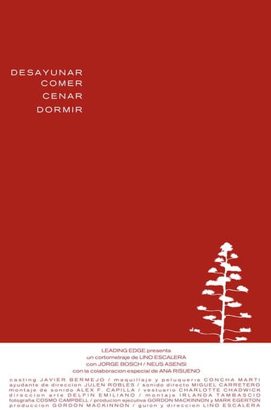 Breakfast, Lunch, Dinner, Bed poster