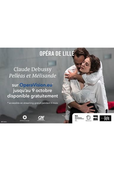 Pelléas et Mélisande - Opéra de Lille poster