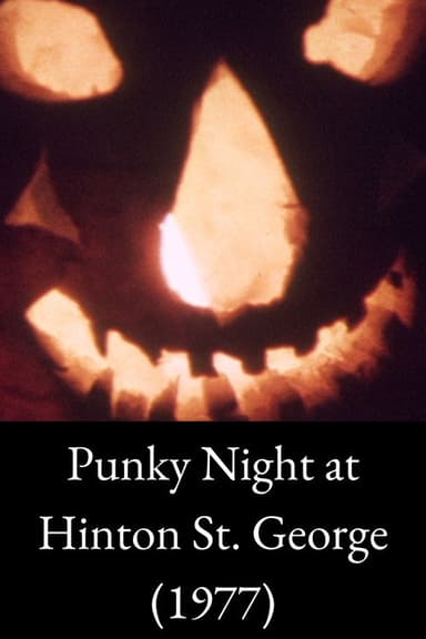 Punky Night at Hinton St. George poster