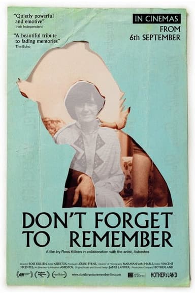 Don't Forget to Remember poster