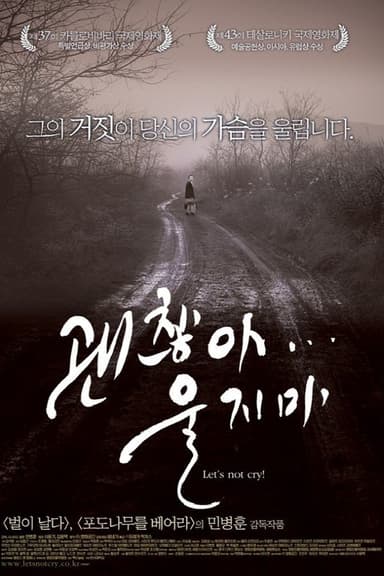 Let's Not Cry poster