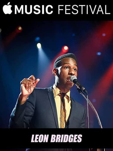 Leon Bridges: Apple Music Festival poster