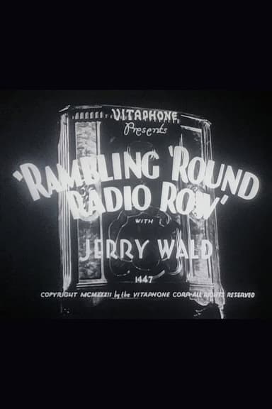 Rambling 'Round Radio Row #3 poster