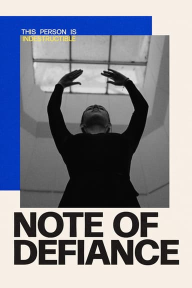 Note of Defiance poster