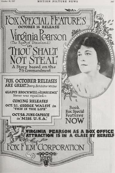 Thou Shalt Not Steal poster