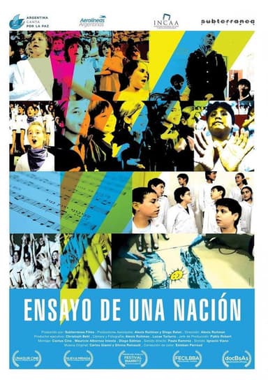 Ensayo de una nación poster