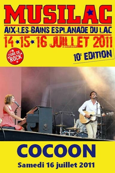 Cocoon - Musilac 2011 poster