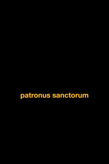Patronus sanctorum poster