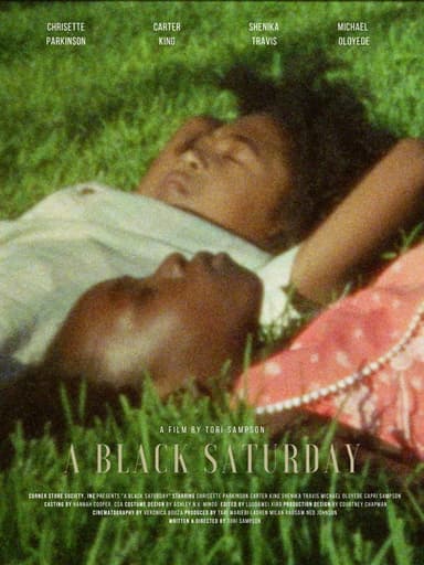 A Black Saturday poster