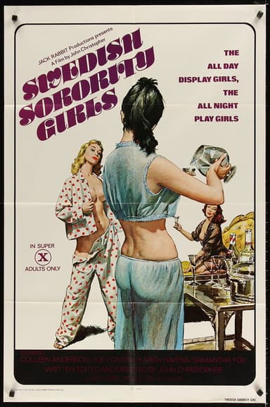 Swedish Sorority Girls poster