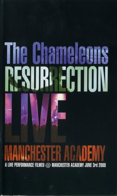 The Chameleons: Resurrection Live poster