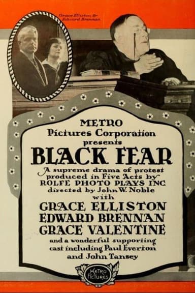 Black Fear poster