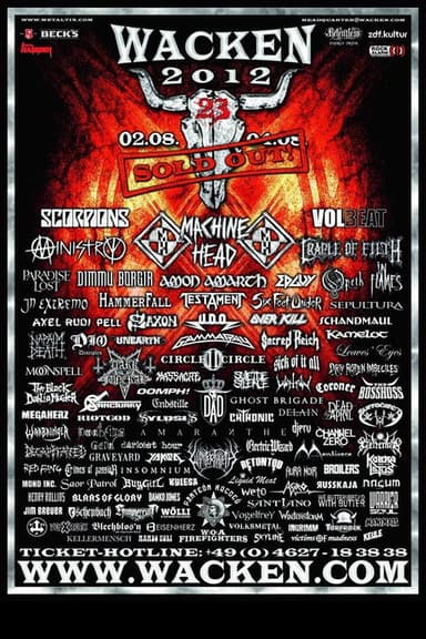 Schandmaul: Live at Wacken 2012 poster