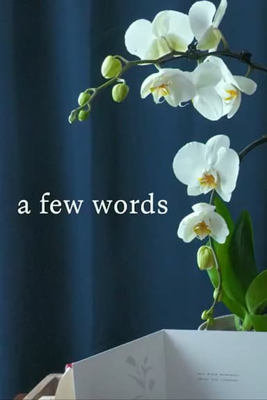 A Few Words poster