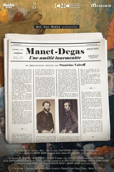 Manet - Degas Une amitié tourmentée poster