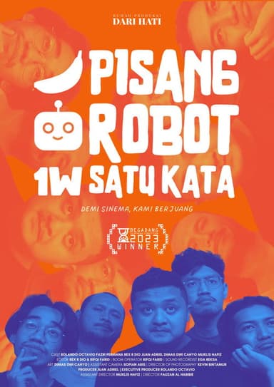 Pisang Robot Satu Kata poster