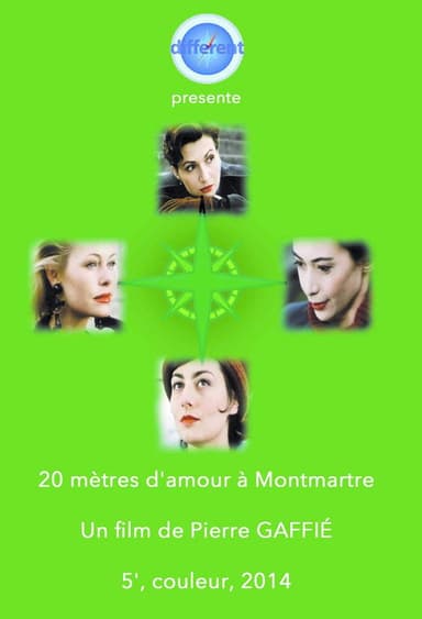 20 Meters of Love in Montmartre poster