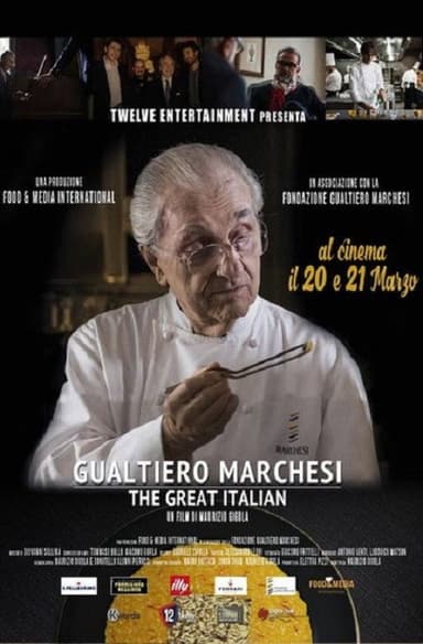 Gualtiero Marchesi: The Great Italian poster