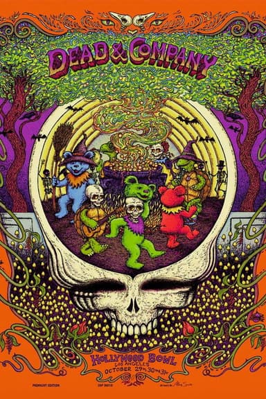 Dead & Company: 2021.10.30 Hollywood Bowl - Hollywood, CA poster