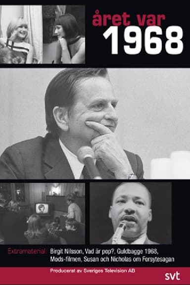 Året var 1968 poster