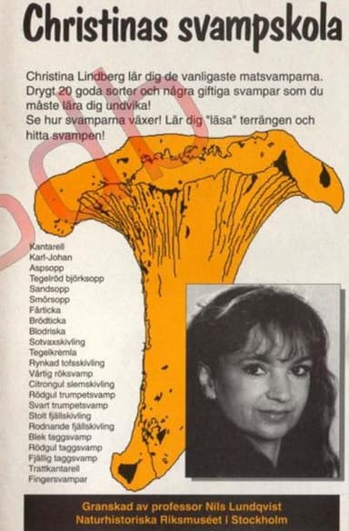 Christina's Mushroom School poster