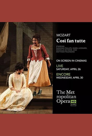 The Metropolitan Opera: Così Fan Tutte poster