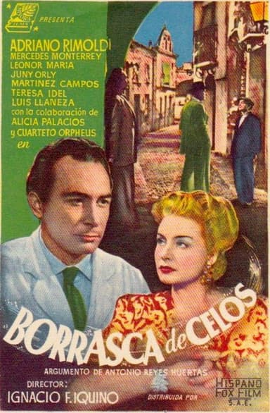 Borrasca de celos poster