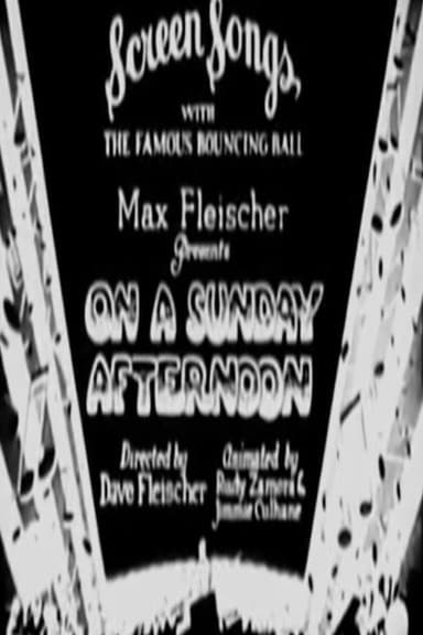 On a Sunday Afternoon poster