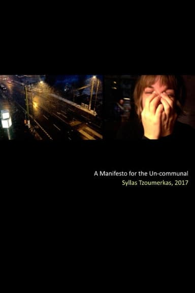 A Manifesto for the Un-communal poster