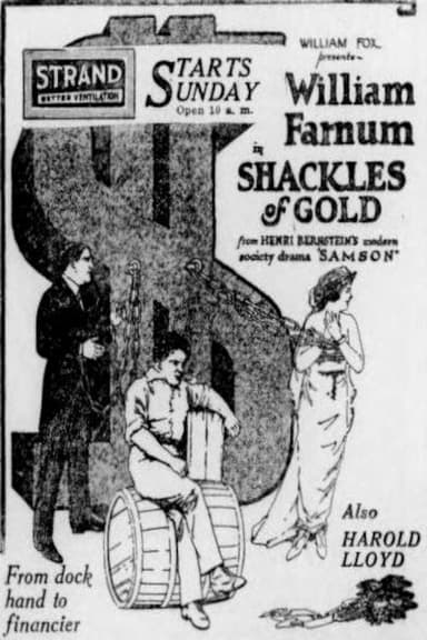 Shackles of Gold poster