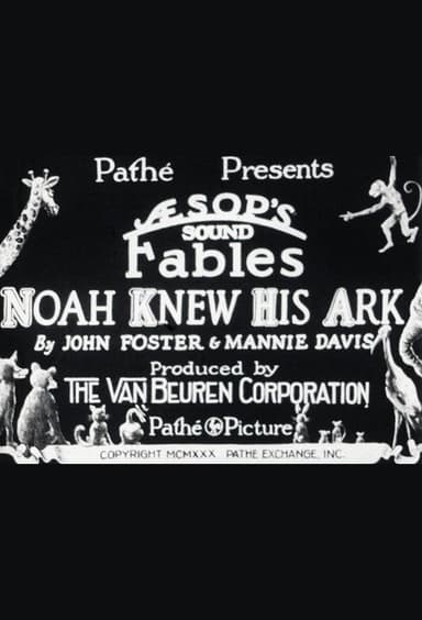 Noah Knew His Ark poster