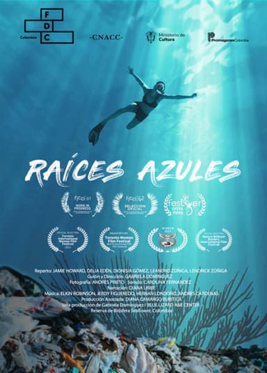 Blue roots poster