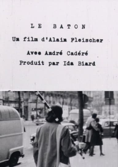 Le bâton poster