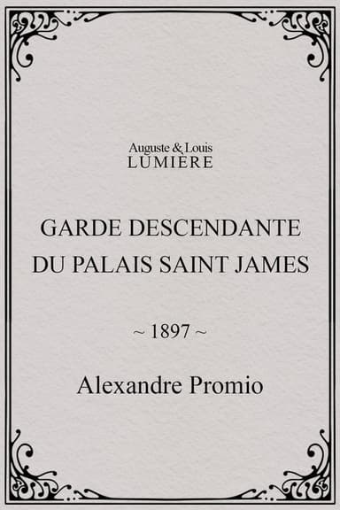 Garde descendante du Palais Saint James poster