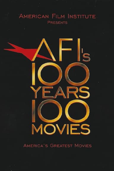 AFI's 100 Years... 100 Movies: America's Greatest Movies poster
