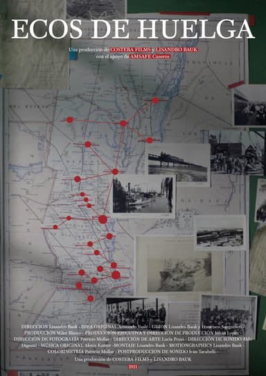 Ecos de huelga poster