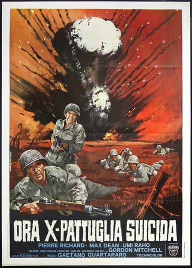 Ora X Pattuglia Suicida poster