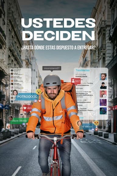 Ustedes deciden poster