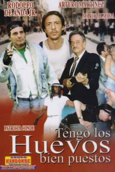 Tengo los huevos bien puestos poster