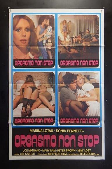 Orgasmo non-stop poster