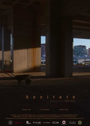 Hesitate poster