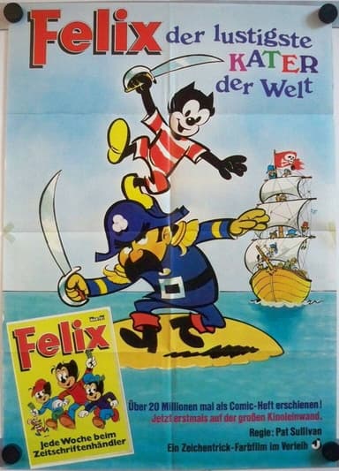 Felix, the World's Funniest Cat poster