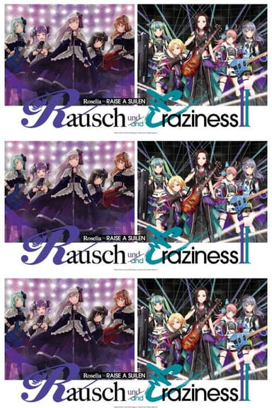 Roselia×RAISE A SUILEN Joint Live 「Rausch und/and Craziness II」 poster