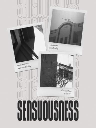Sensuousness poster